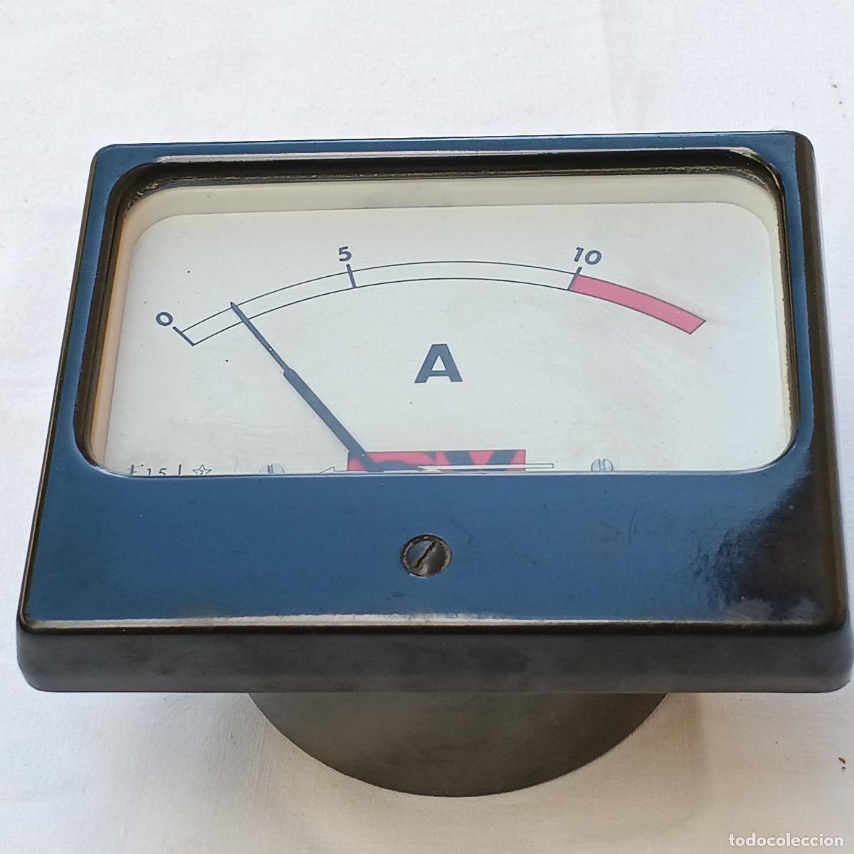 Antig&uuml;edades: AMPERIMETRO ANTIGUO MARCA ITASA - Foto 8
