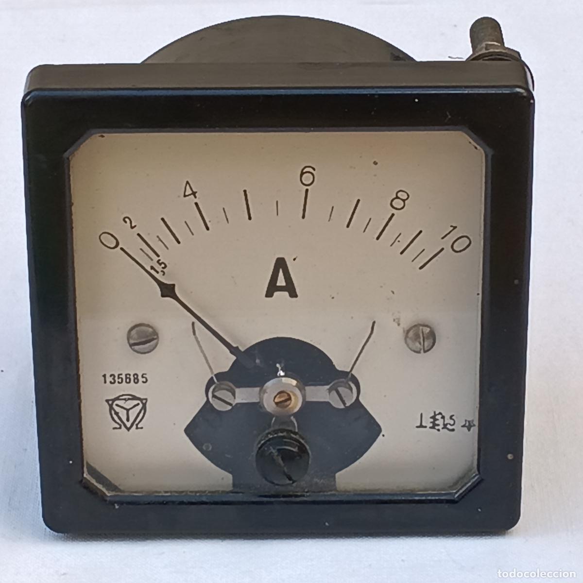 Antig&uuml;edades: AMPERIMETRO ANTIGUO - ANAGRAMA MARCA Y. - Foto 3