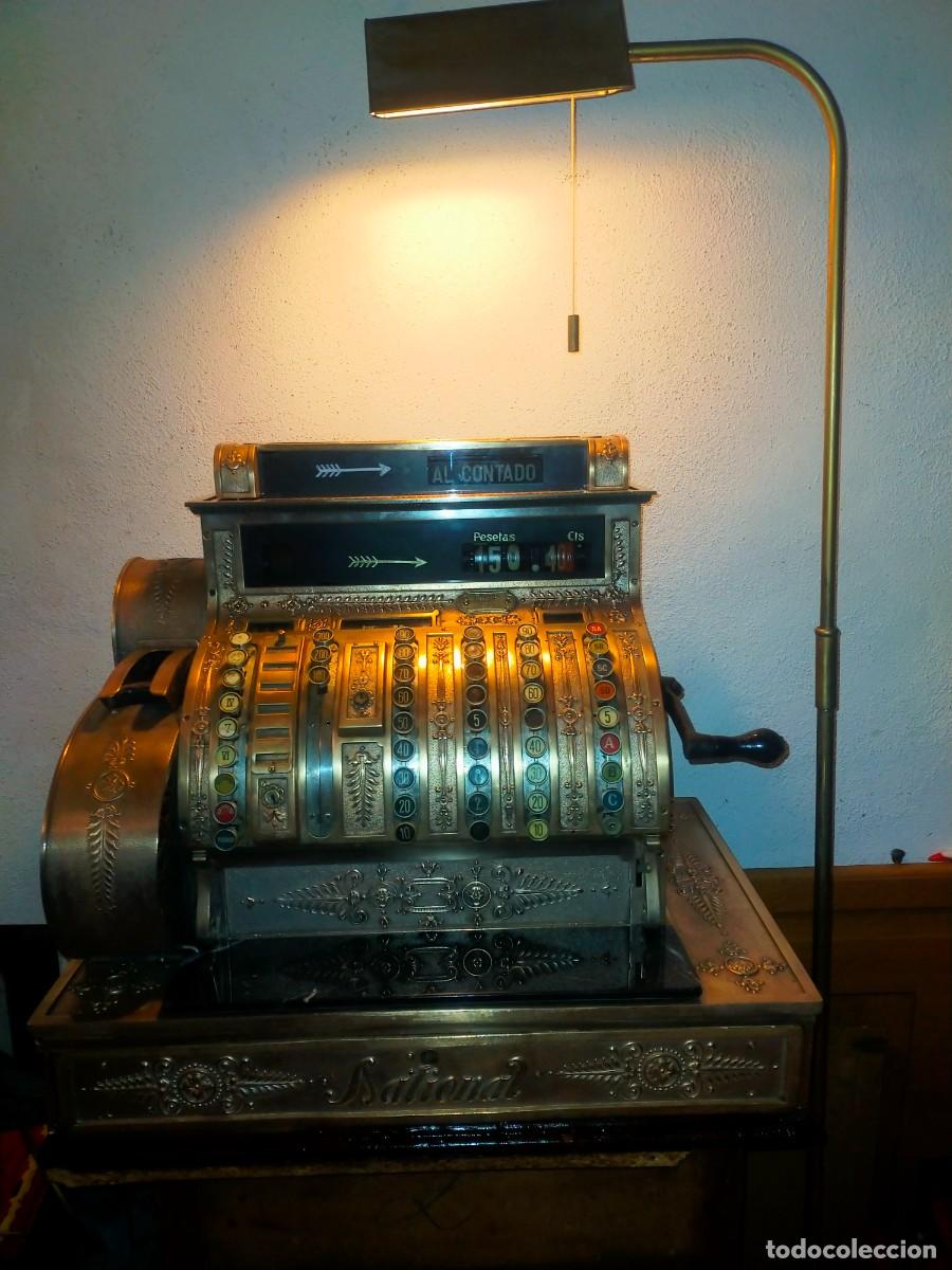 Antig&uuml;edades: Caja registradora Nacional - Foto 6