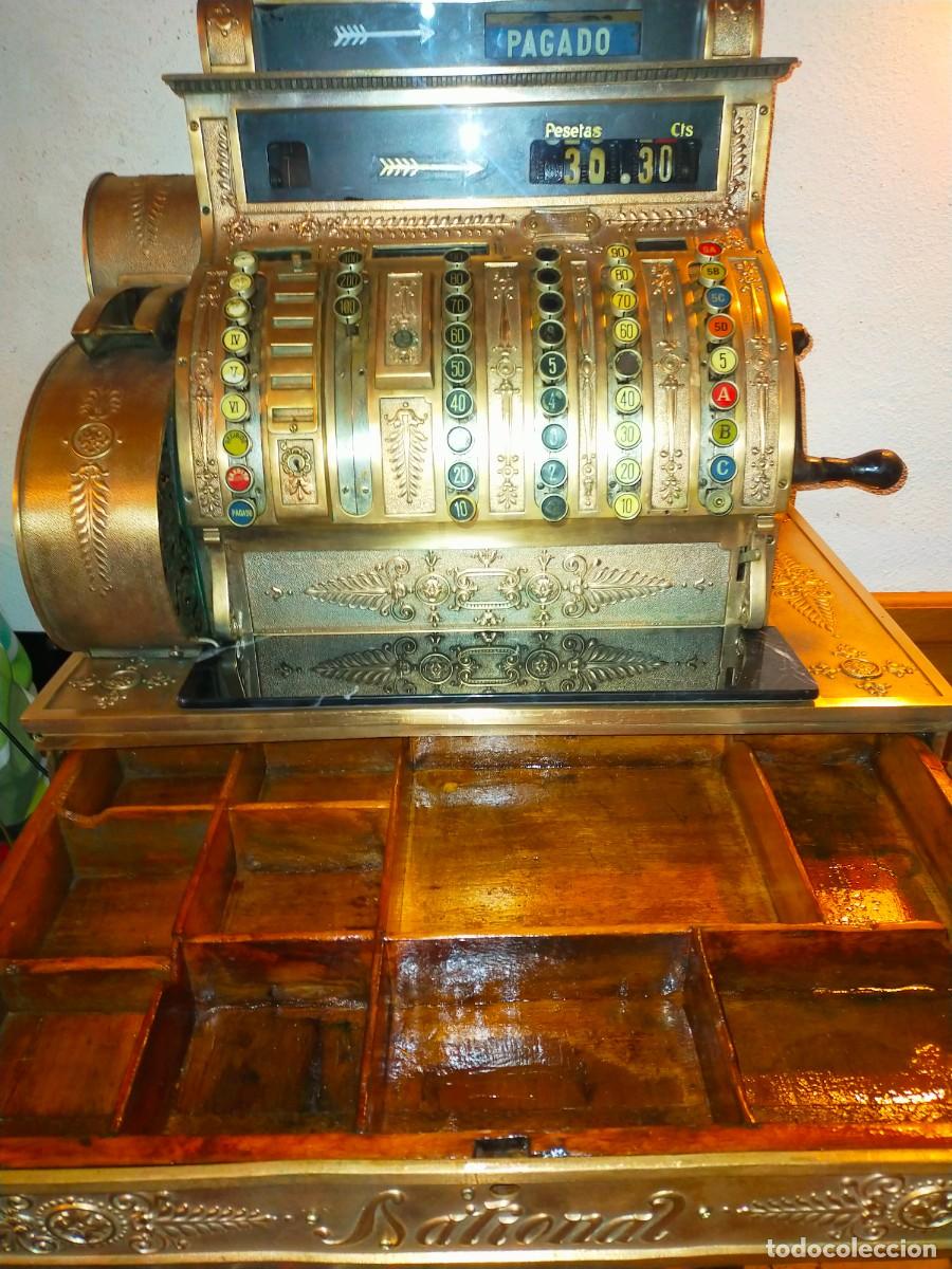 Antig&uuml;edades: Caja registradora Nacional - Foto 9