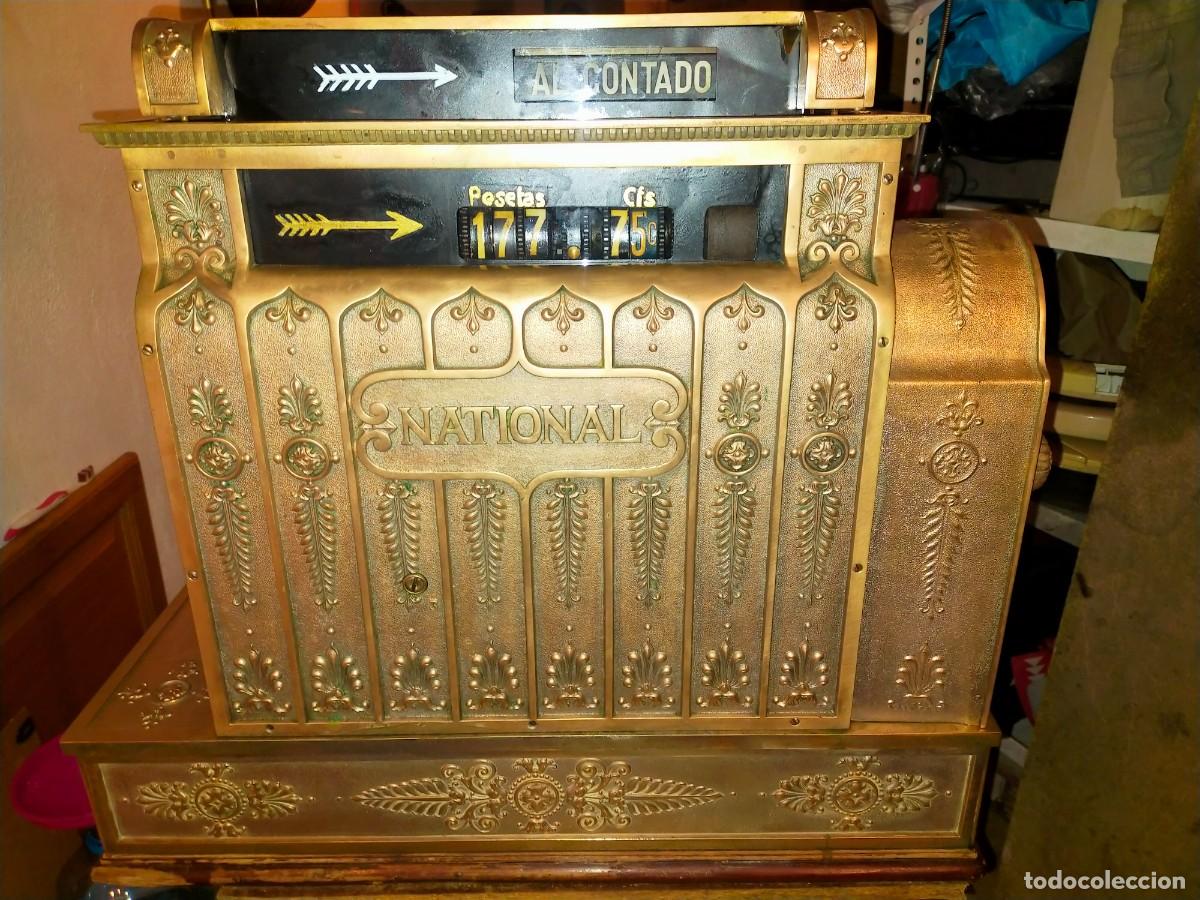 Antig&uuml;edades: Caja registradora Nacional - Foto 10