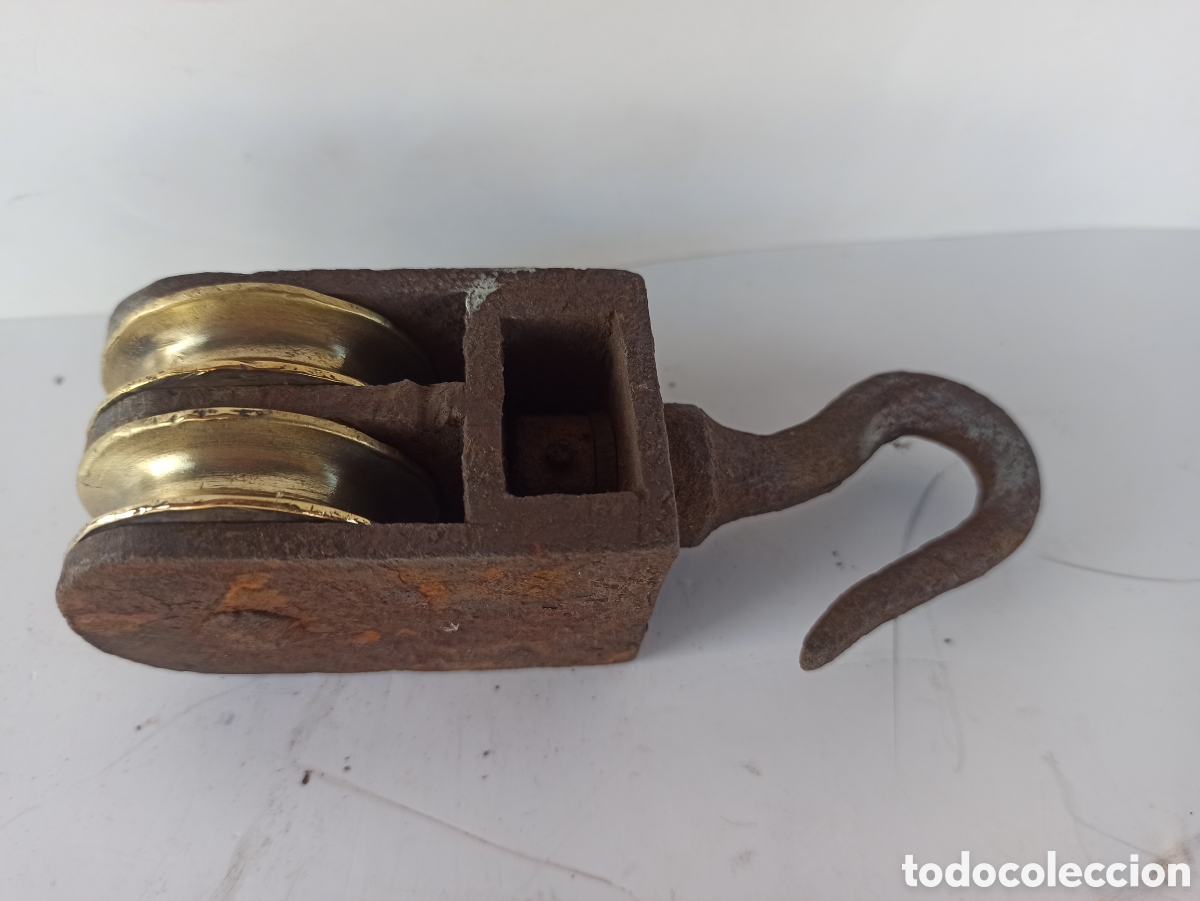 Antig&uuml;edades: Polea doble.................................. - Foto 2