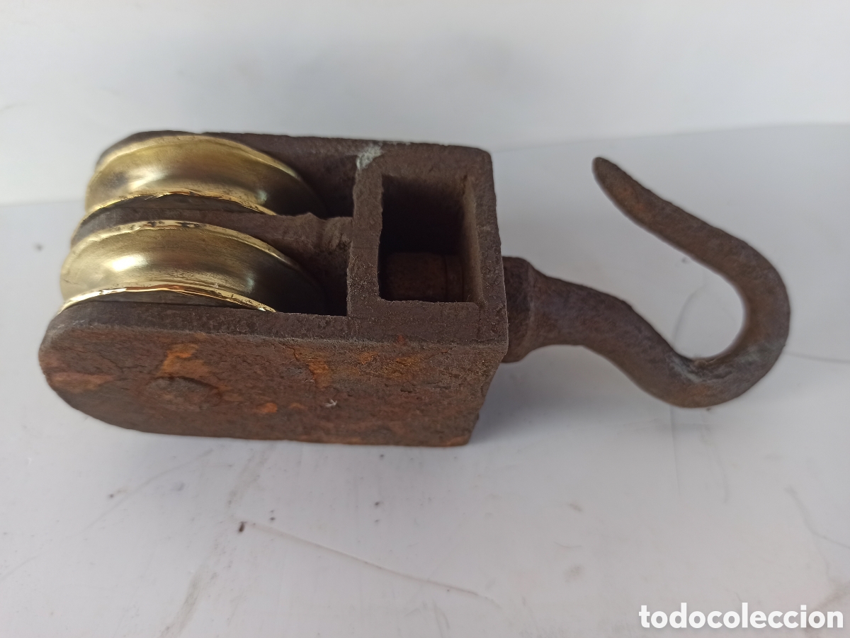 Antig&uuml;edades: Polea doble.................................. - Foto 3