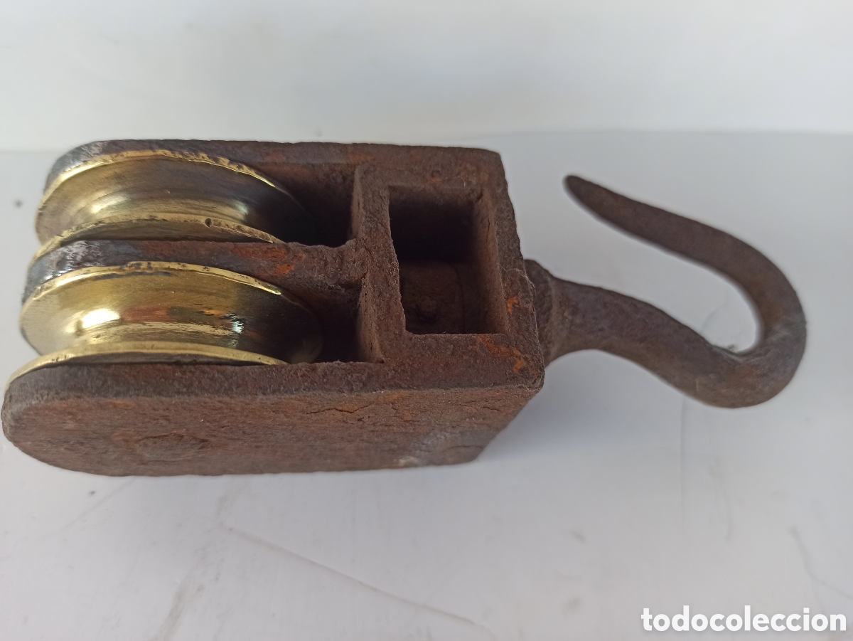 Antig&uuml;edades: Polea doble.................................. - Foto 1