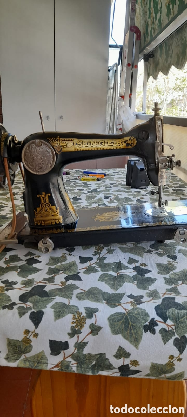 Antig&uuml;edades: MAQUINA DE COSER, SINGER - Foto 2