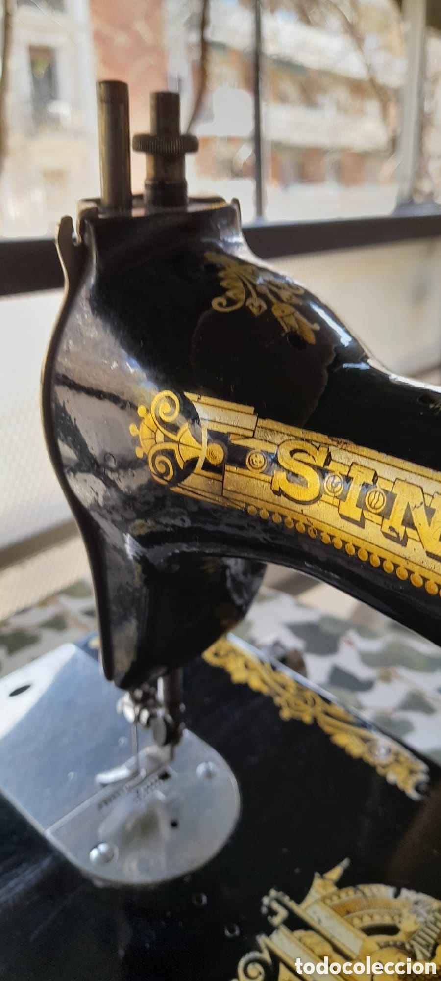 Antig&uuml;edades: MAQUINA DE COSER, SINGER - Foto 5