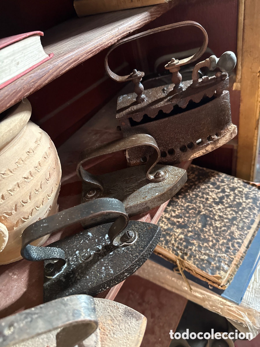 Antig&uuml;edades: Lote de 6 planchas antiguas - Foto 2