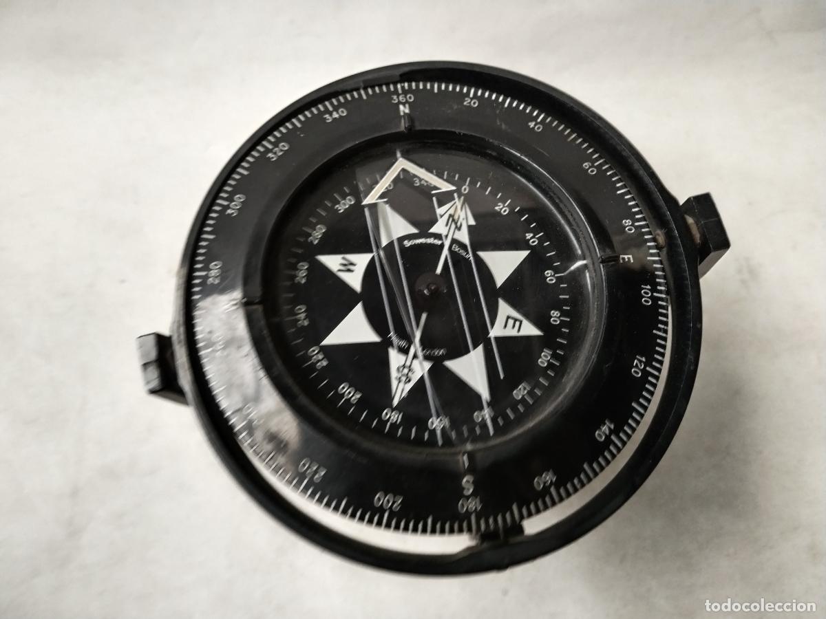 Antig&uuml;edades: brujula de barco marine ships compass by heath - Foto 2