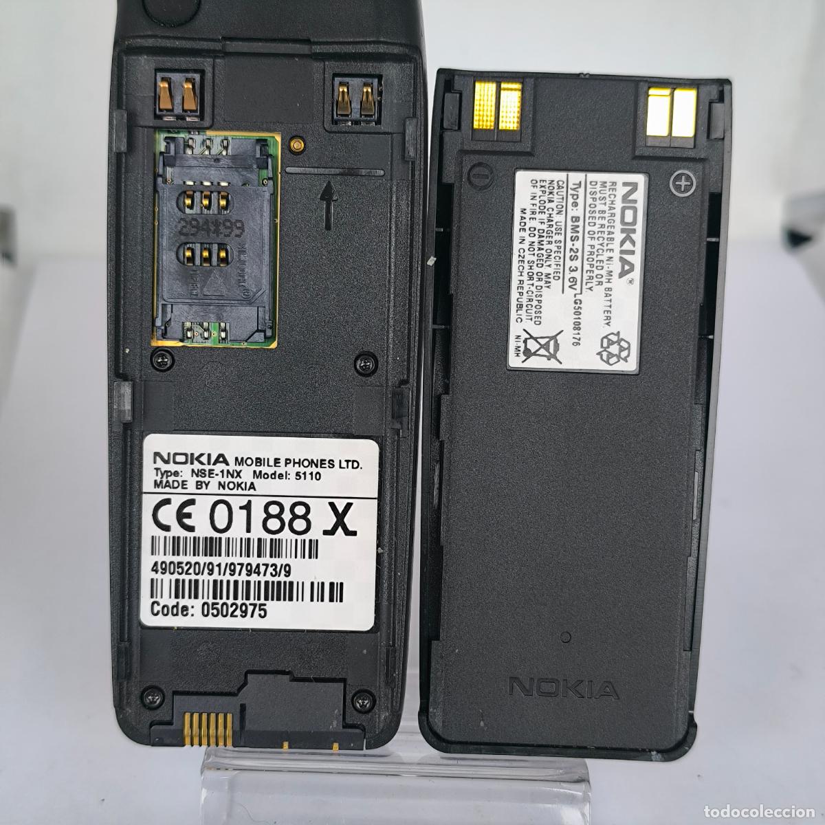 Tel&eacute;fonos: Tel&eacute;fono Nokia 5110 con funda,no funciona - Foto 4