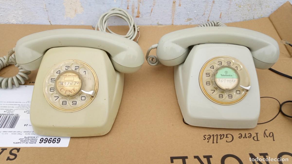 Tel&eacute;fonos: Dos tel&eacute;fono antiguos.Buen estado - Foto 1