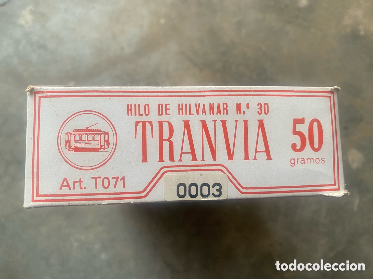 Antig&uuml;edades: Caja Hilo de hilvanar Tranv&iacute;a - Foto 7