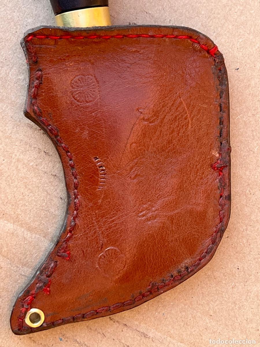 Antig&uuml;edades: Cuchilla para cuero KCELGON con funda - Foto 7