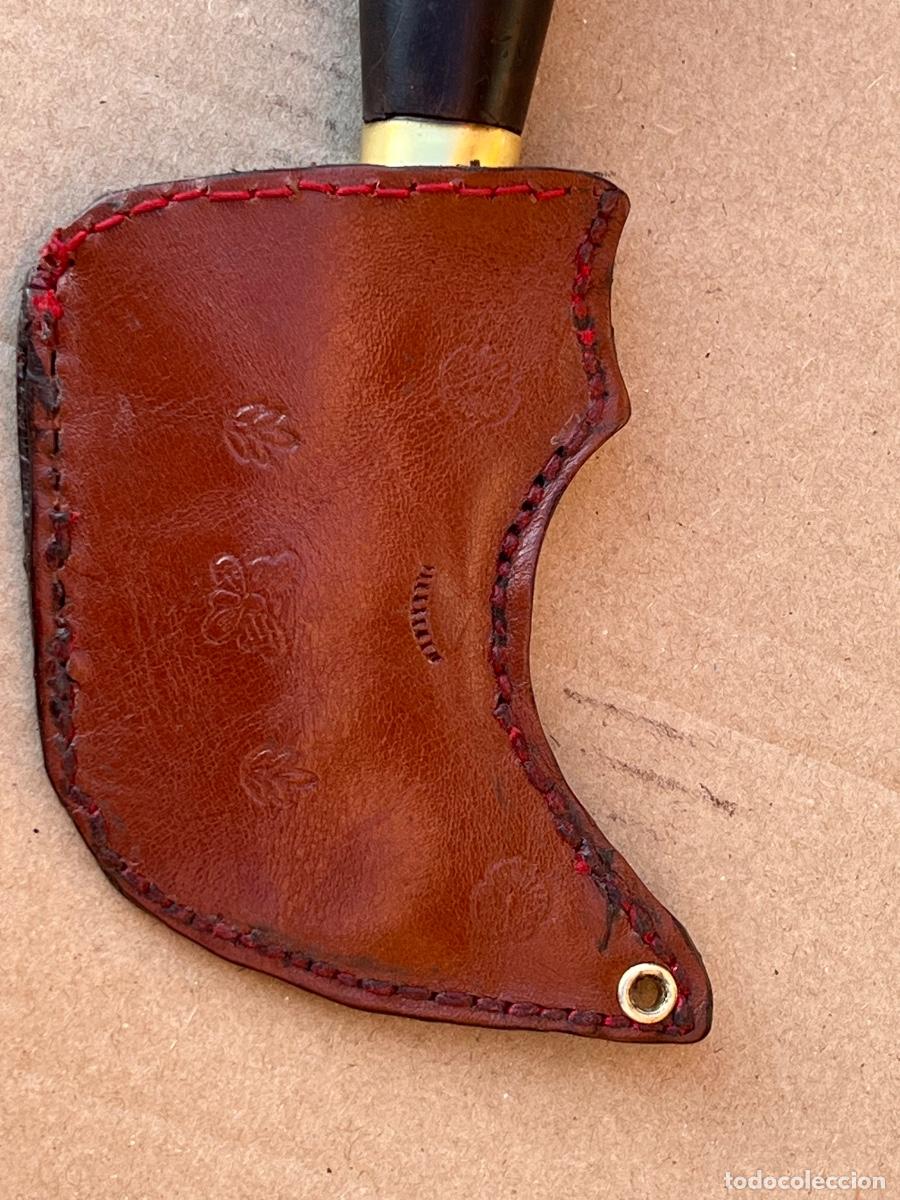 Antig&uuml;edades: Cuchilla para cuero KCELGON con funda - Foto 8