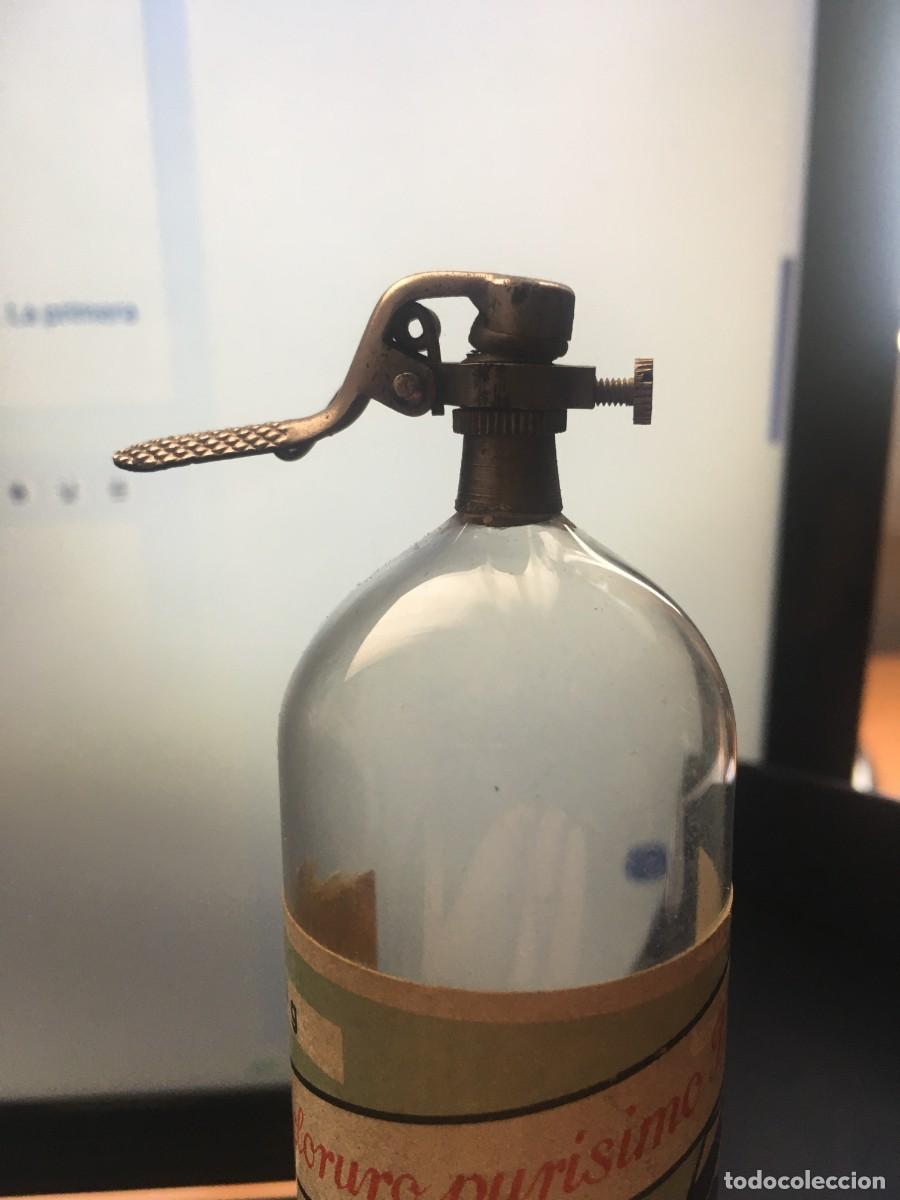 Antig&uuml;edades: botella de etilo cloruro Shering - Foto 3
