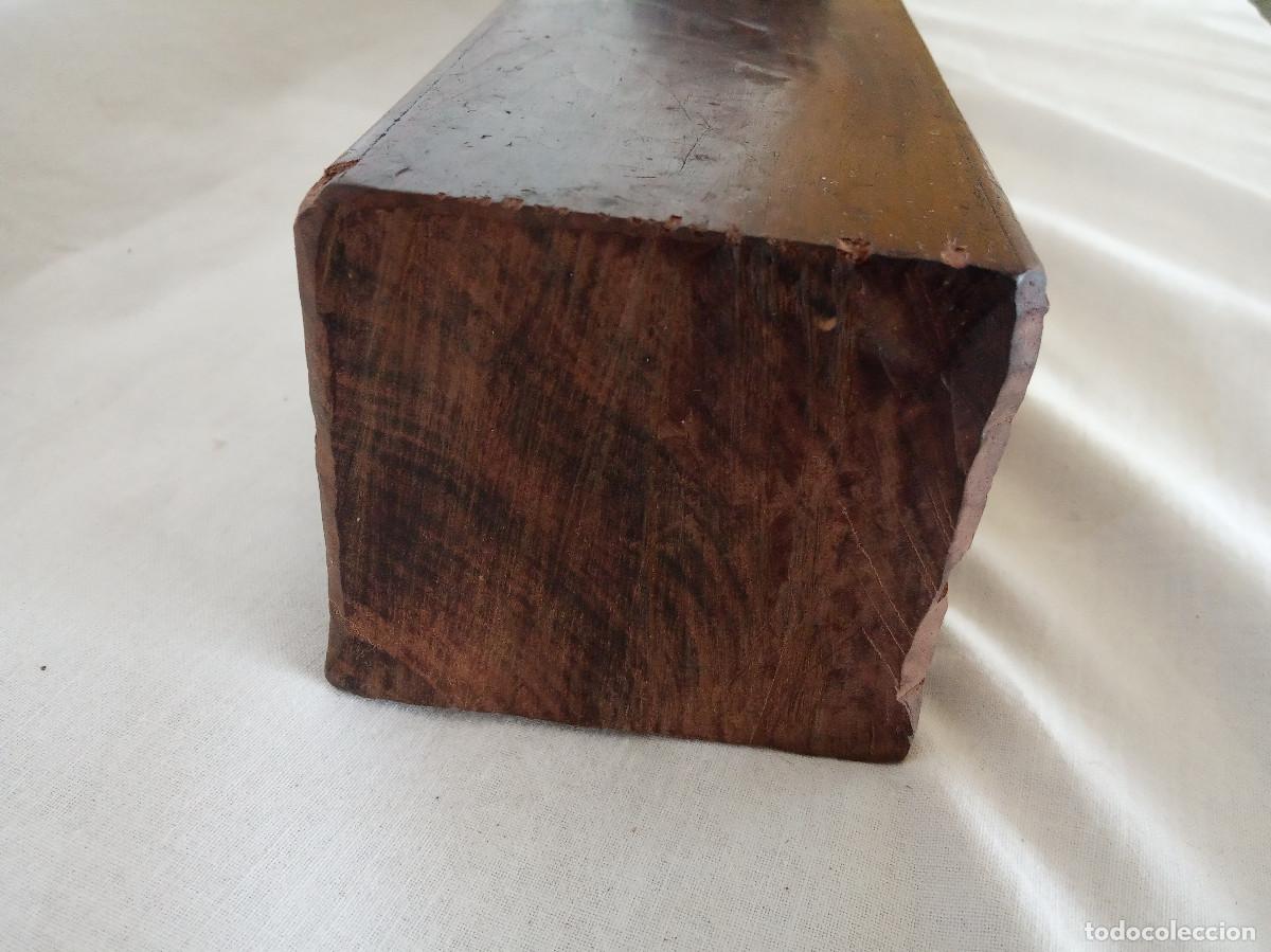 Antig&uuml;edades: Garlopa o cepillo de madera de 72 cm. de largo - Cepillo carpintero - Foto 7