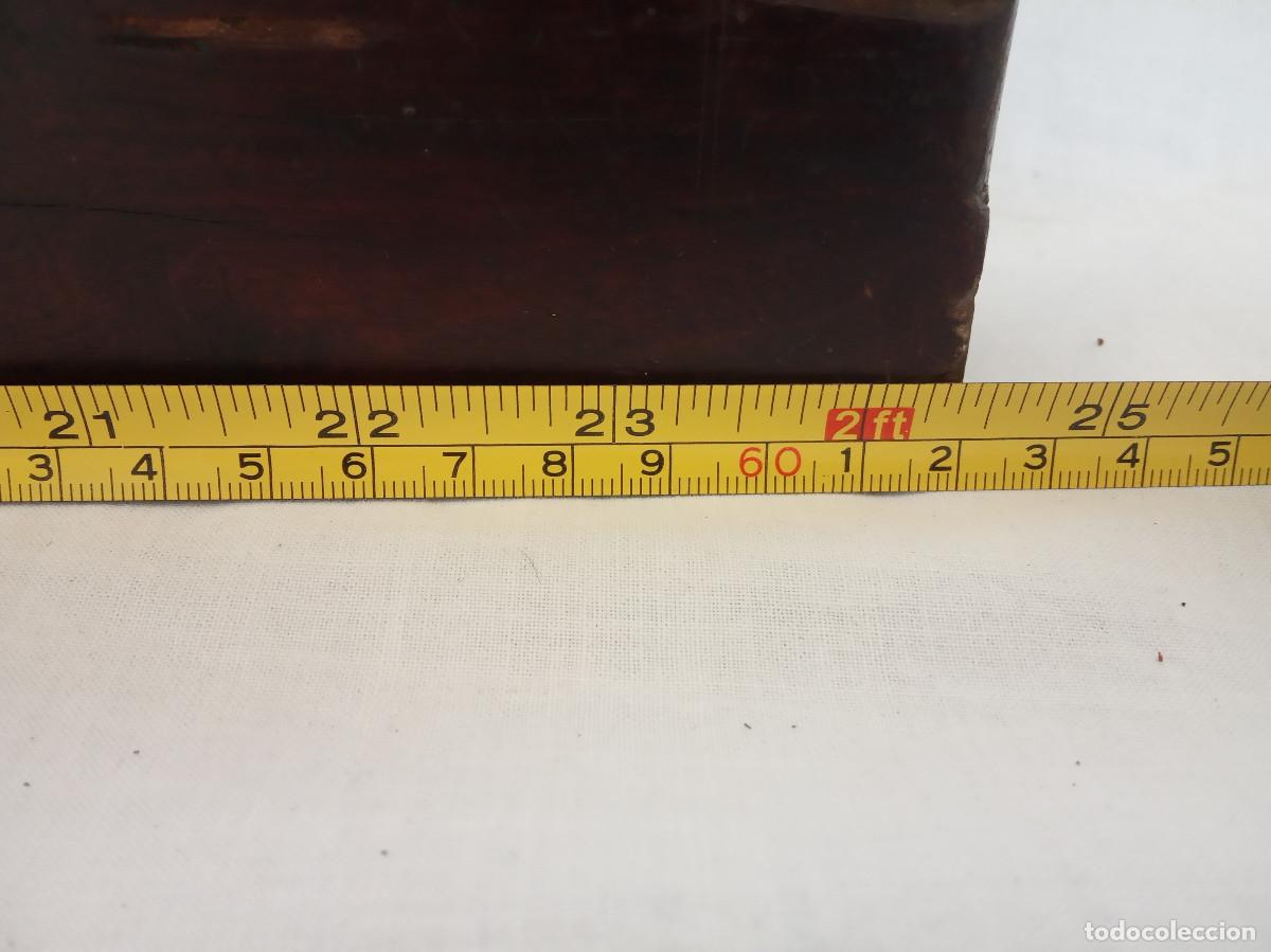 Antig&uuml;edades: Garlopa o cepillo de madera de 72 cm. de largo - Cepillo carpintero - Foto 10