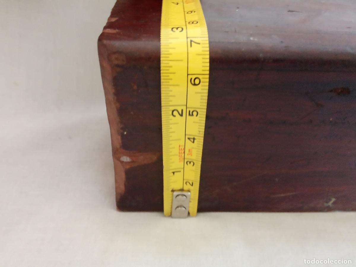 Antig&uuml;edades: Garlopa o cepillo de madera de 72 cm. de largo - Cepillo carpintero - Foto 12