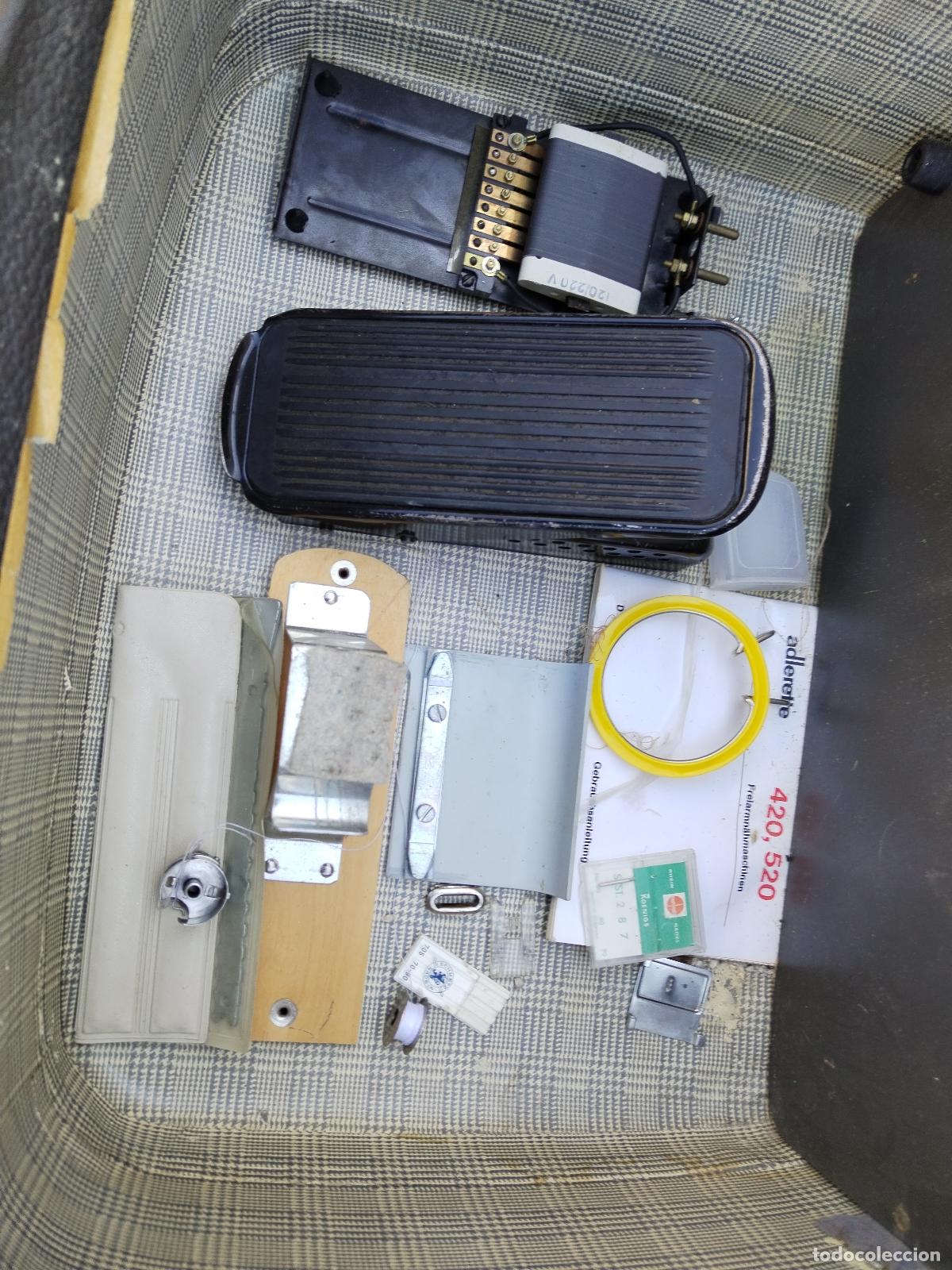 Antig&uuml;edades: maquina de coser adlerette automatic - Foto 6