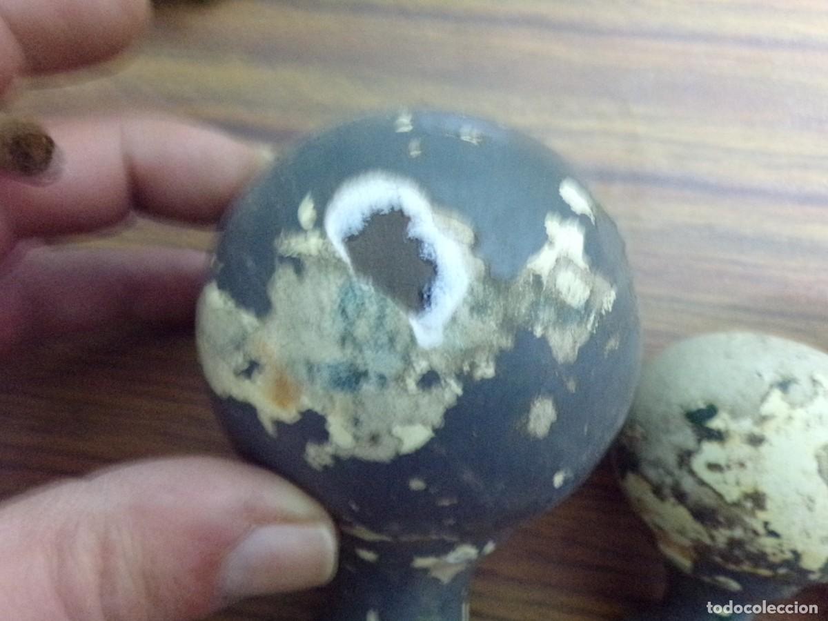 Antig&uuml;edades: ESTAMOS LIQUIDANDO. lote bolas arranque de escalera antiguas - Foto 8