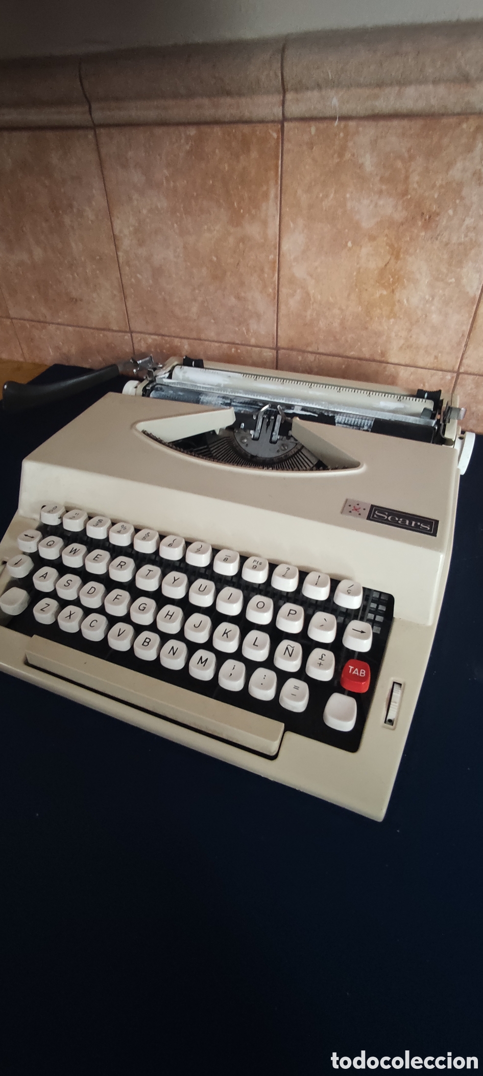 Antig&uuml;edades: Maquina de escribir Sears - Foto 6