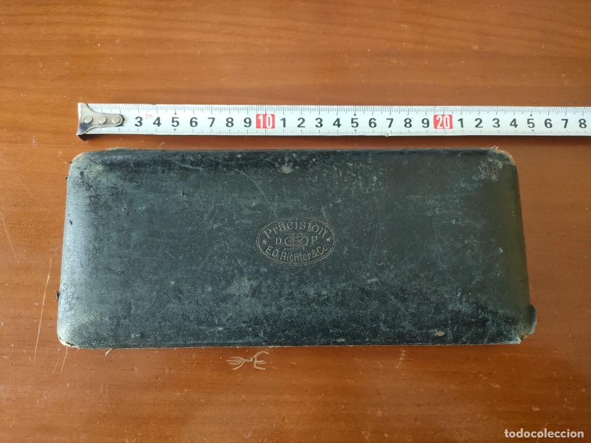Antig&uuml;edades: ANTIGUO ESTUCHE - CAJA COMPASES E. O. RICHTER & Co. PR&Auml;CISION DIVIDER SET - Foto 2