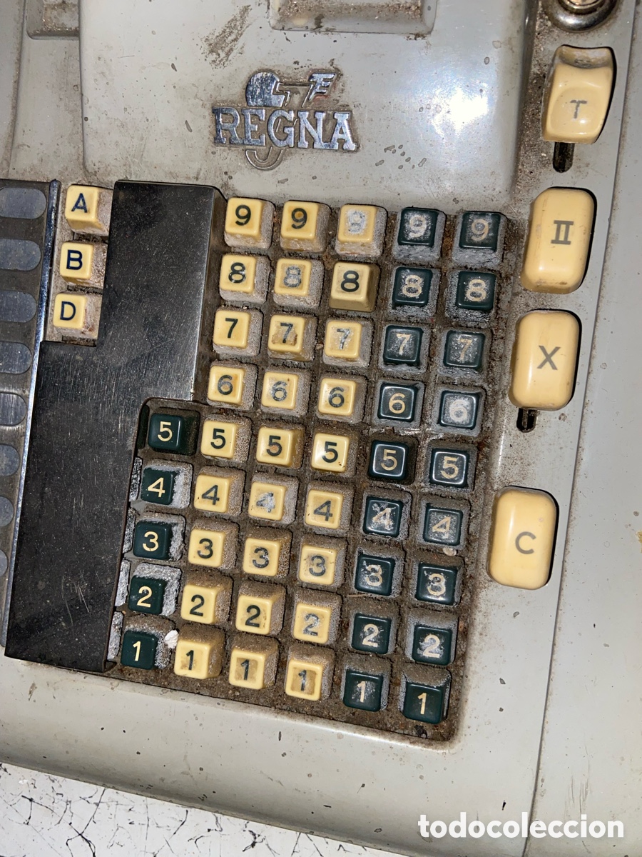 Antig&uuml;edades: Caja registradora Regna - Foto 2