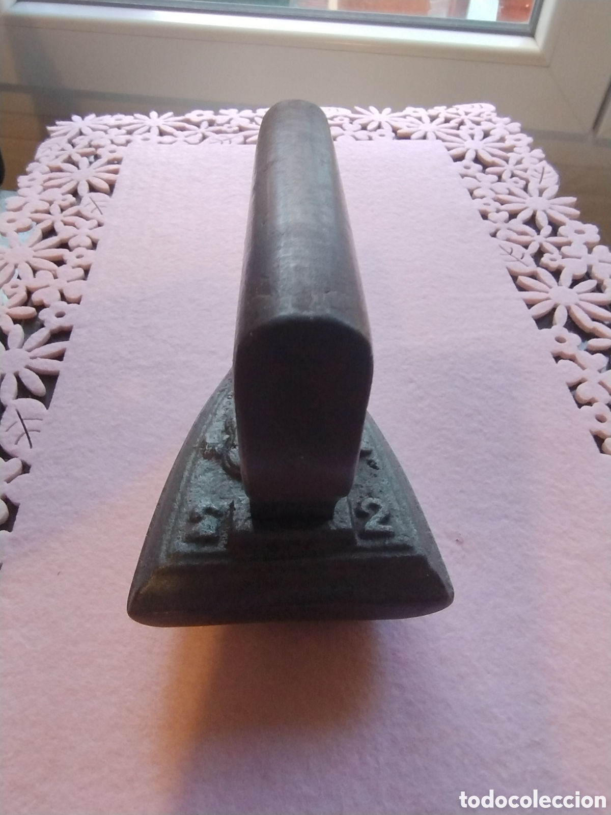 Antig&uuml;edades: Plancha marca LYNG N2 - Foto 2