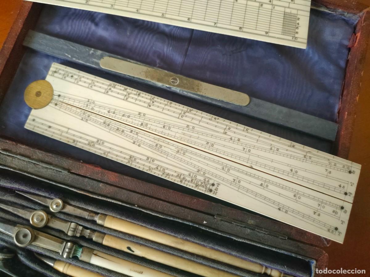 Antig&uuml;edades: ANTIGUO ESTUCHE - CAJA COMPASES STANLEY DRAWING SET - Foto 15