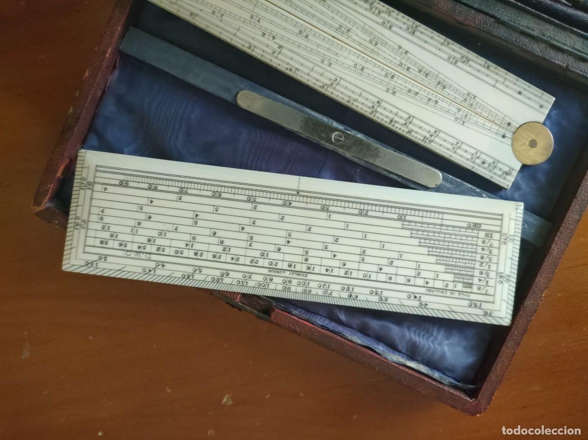 Antig&uuml;edades: ANTIGUO ESTUCHE - CAJA COMPASES STANLEY DRAWING SET - Foto 16