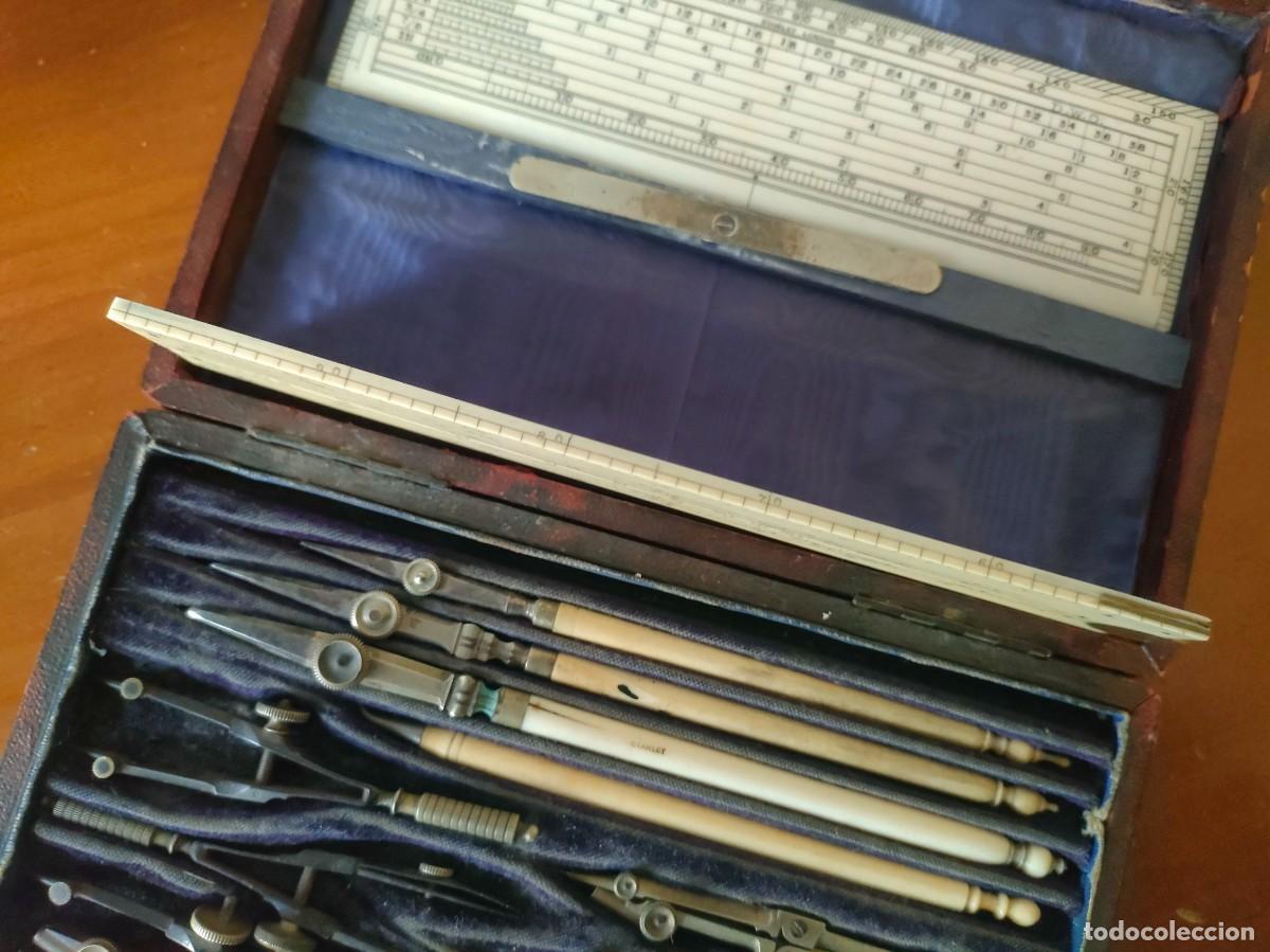 Antig&uuml;edades: ANTIGUO ESTUCHE - CAJA COMPASES STANLEY DRAWING SET - Foto 18