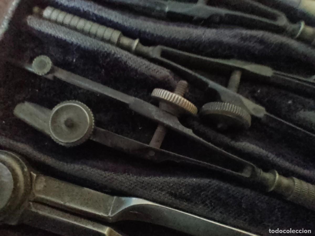 Antig&uuml;edades: ANTIGUO ESTUCHE - CAJA COMPASES STANLEY DRAWING SET - Foto 26