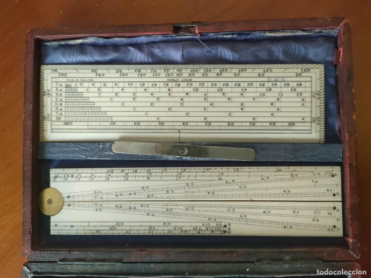 Antig&uuml;edades: ANTIGUO ESTUCHE - CAJA COMPASES STANLEY DRAWING SET - Foto 29