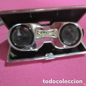 Antig&uuml;edades: BINOCULARES DE OPERA Y TEATRO CON FUNDA L33 C32 - Foto 1