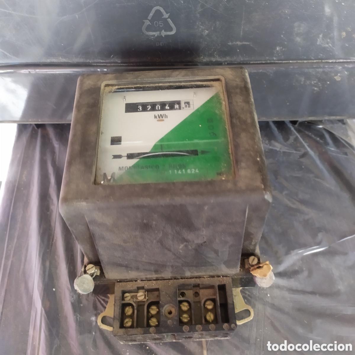 Antig&uuml;edades: Antiguo contador de luz - Foto 2