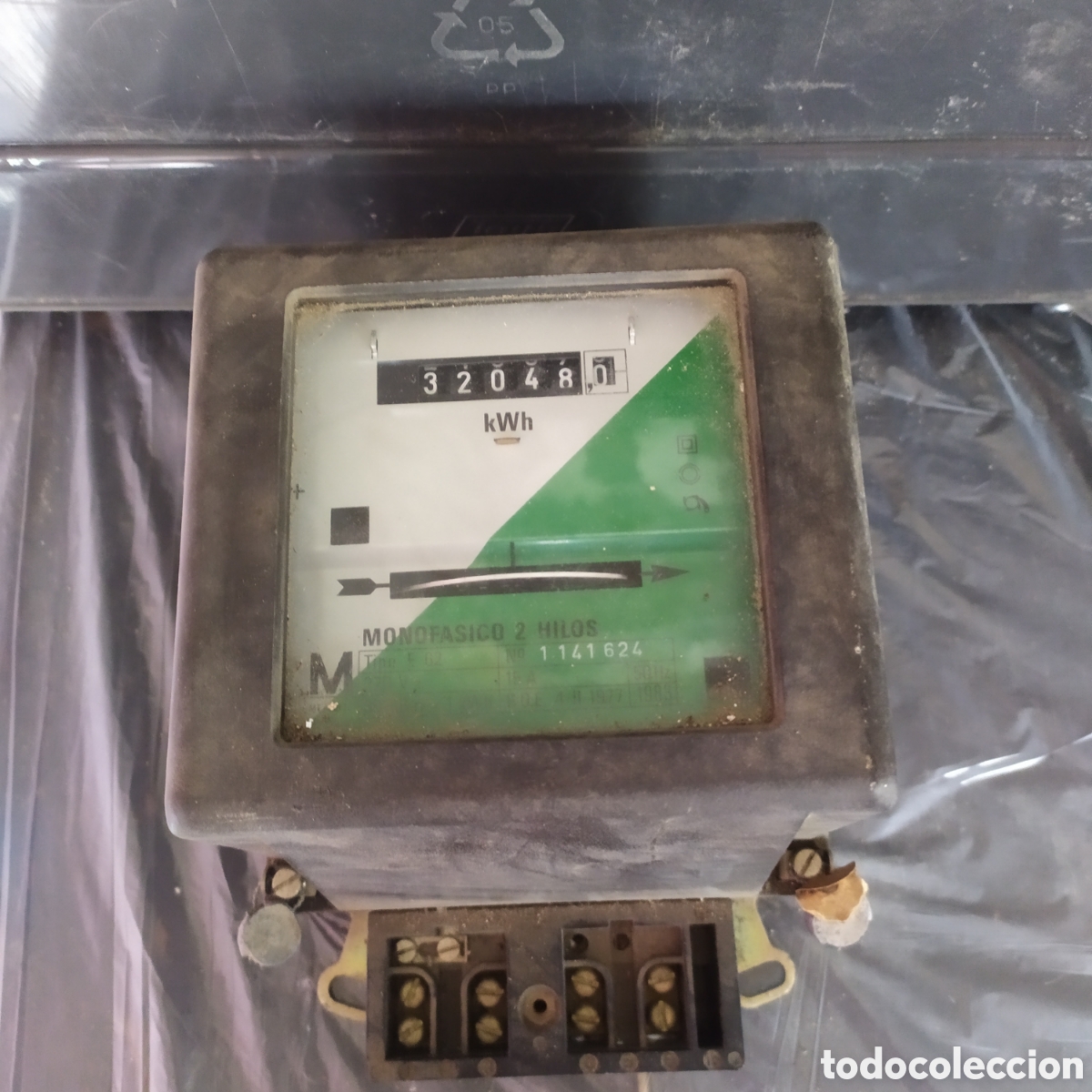 Antig&uuml;edades: Antiguo contador de luz - Foto 1