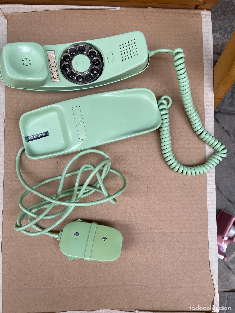 Tel&eacute;fonos: telefono gondola verde, mural - citesa - Foto 5