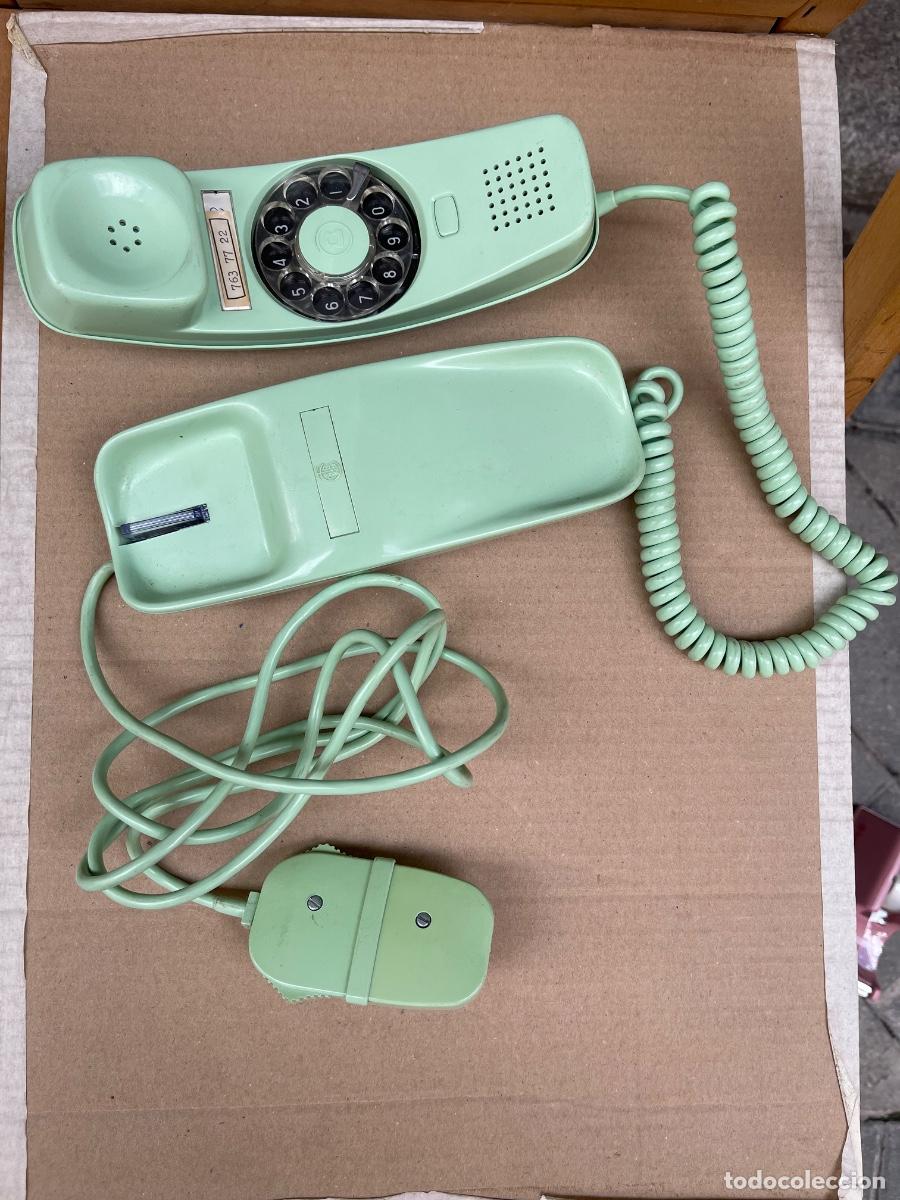 Tel&eacute;fonos: telefono gondola verde, mural - citesa - Foto 6
