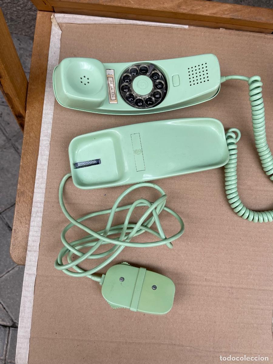 Tel&eacute;fonos: telefono gondola verde, mural - citesa - Foto 7