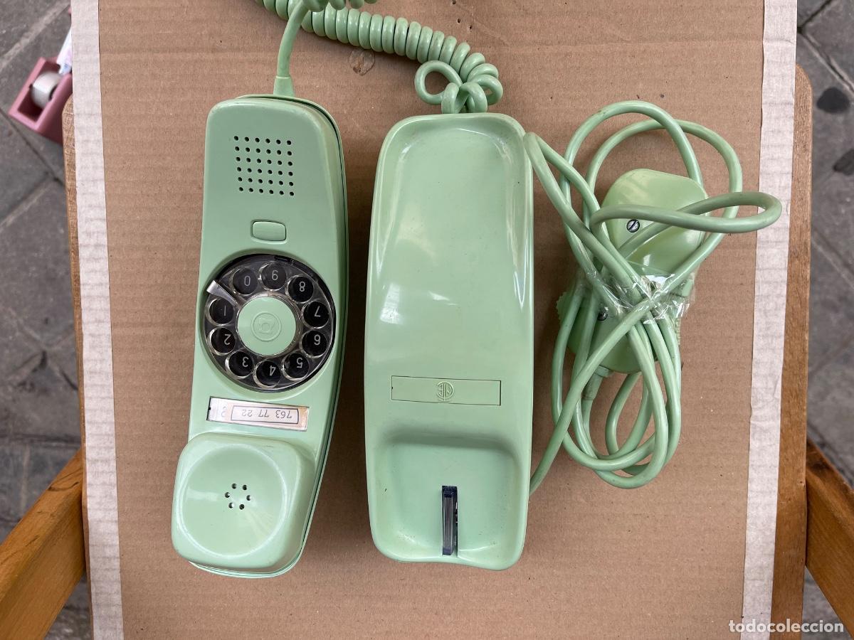Tel&eacute;fonos: telefono gondola verde, mural - citesa - Foto 10