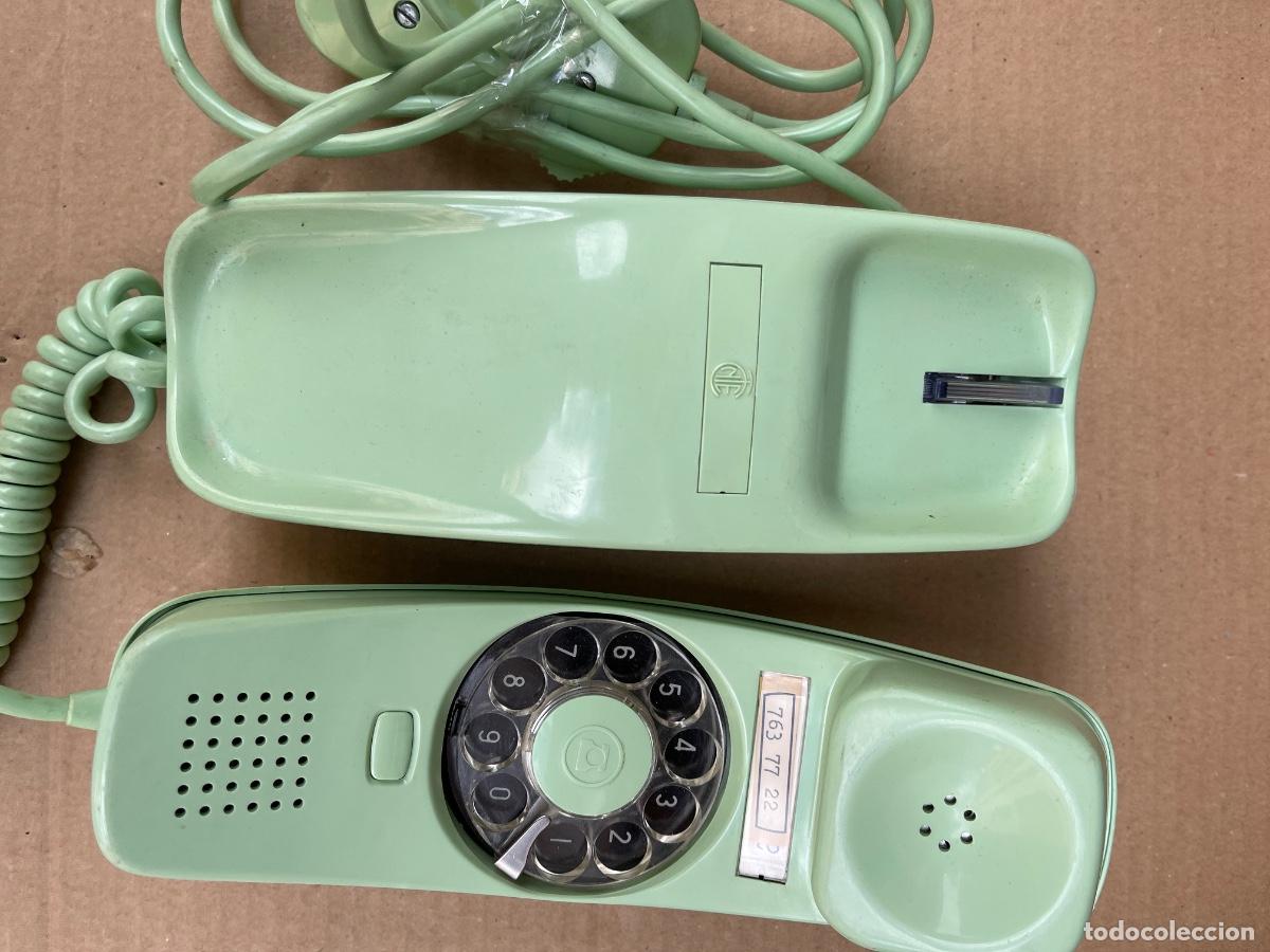 Tel&eacute;fonos: telefono gondola verde, mural - citesa - Foto 12