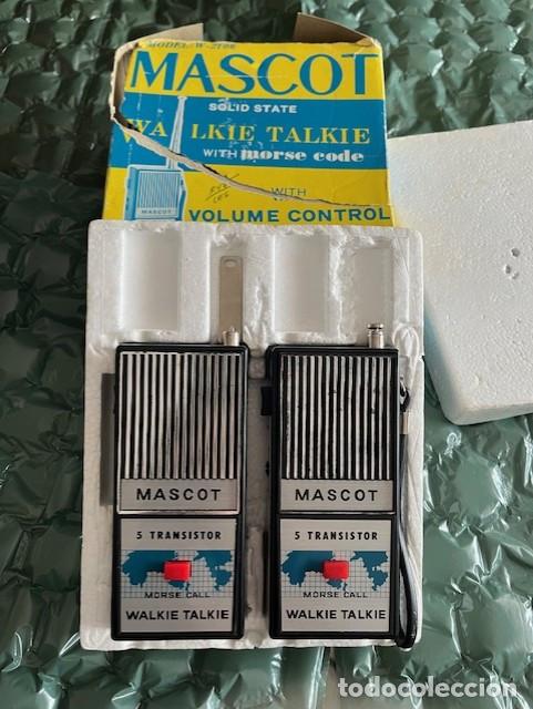 Antig&uuml;edades: WALKIE TALKIES (PAREJA) CON CODIGO MORSE - Foto 1