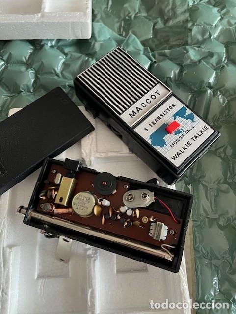 Antig&uuml;edades: WALKIE TALKIES (PAREJA) CON CODIGO MORSE - Foto 6
