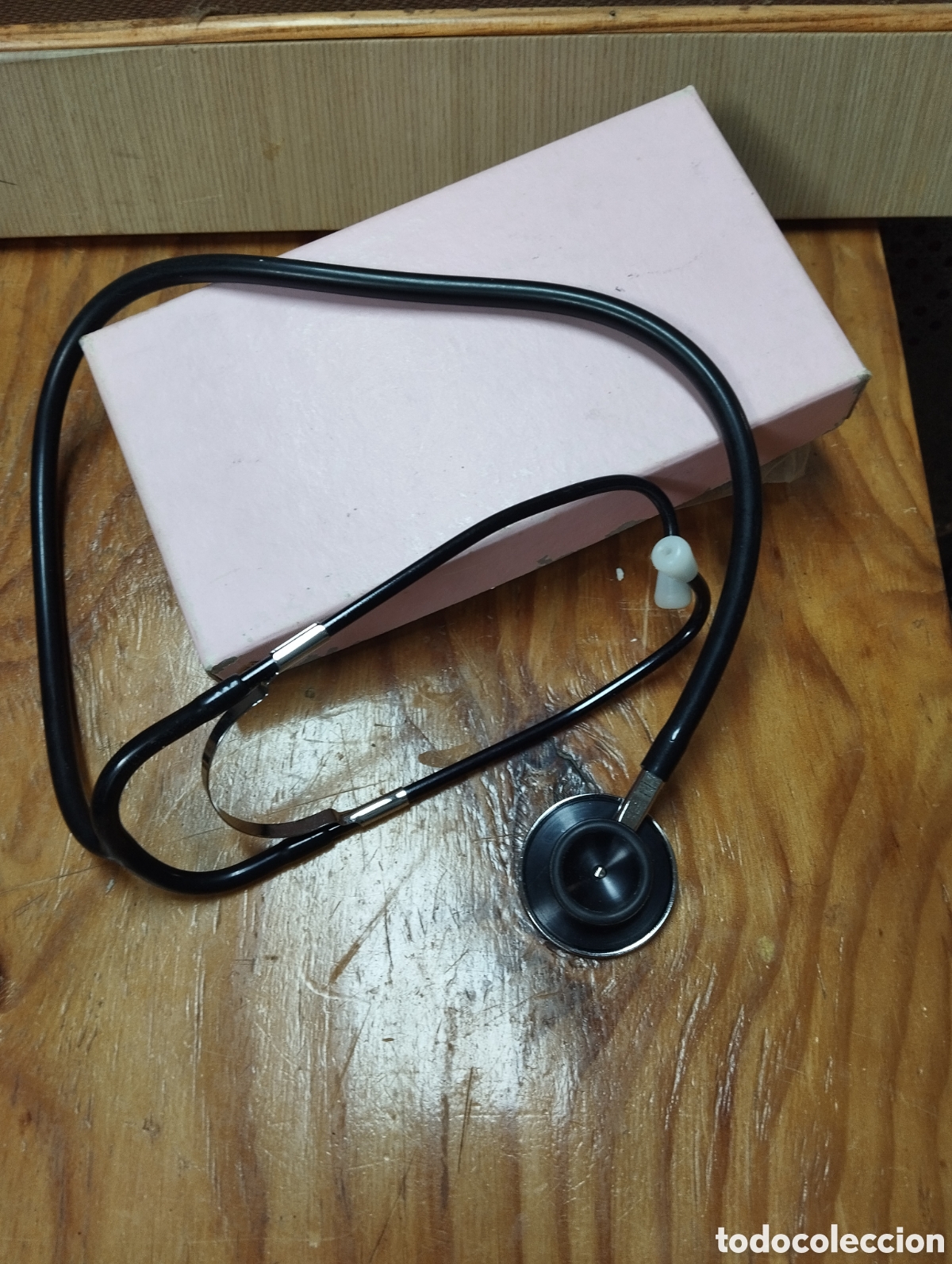 Antig&uuml;edades: Antiguo fonendoscopio m&eacute;dico - Foto 2