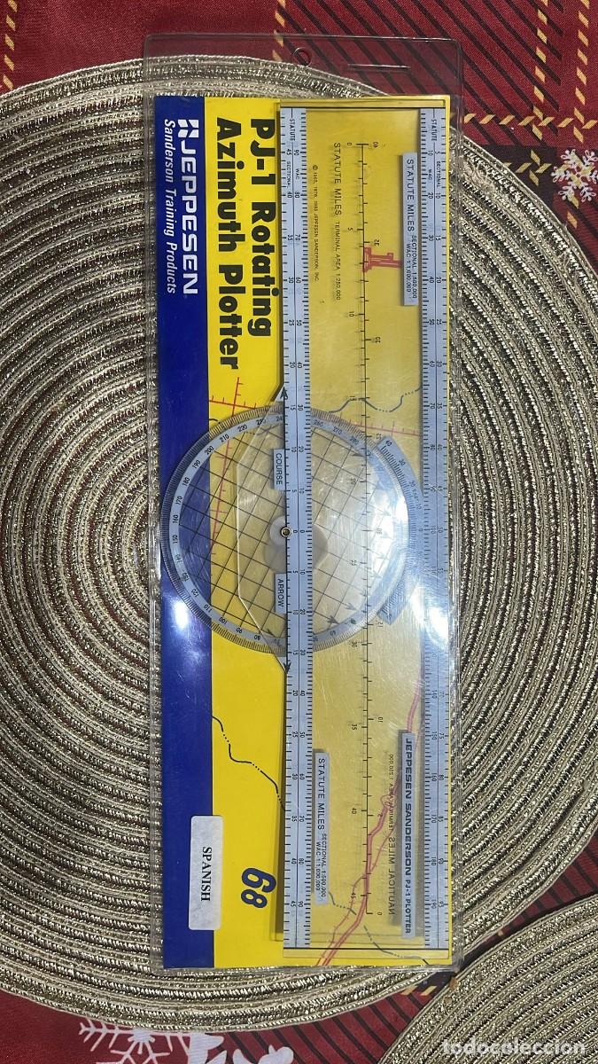 Antig&uuml;edades: REGLA PJ-1 ROTATING AZIMUTH PLOTTER - Foto 1