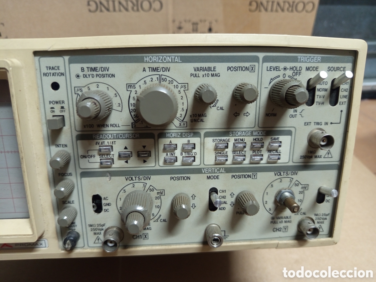 Antig&uuml;edades: Osciloscopio Promax OD-462 - Foto 3