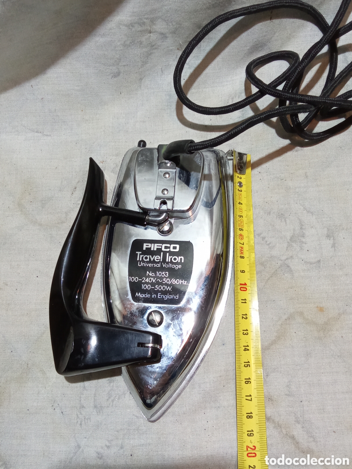 Antig&uuml;edades: PLANCHA PIFCO TRAVEL IRON - Foto 2