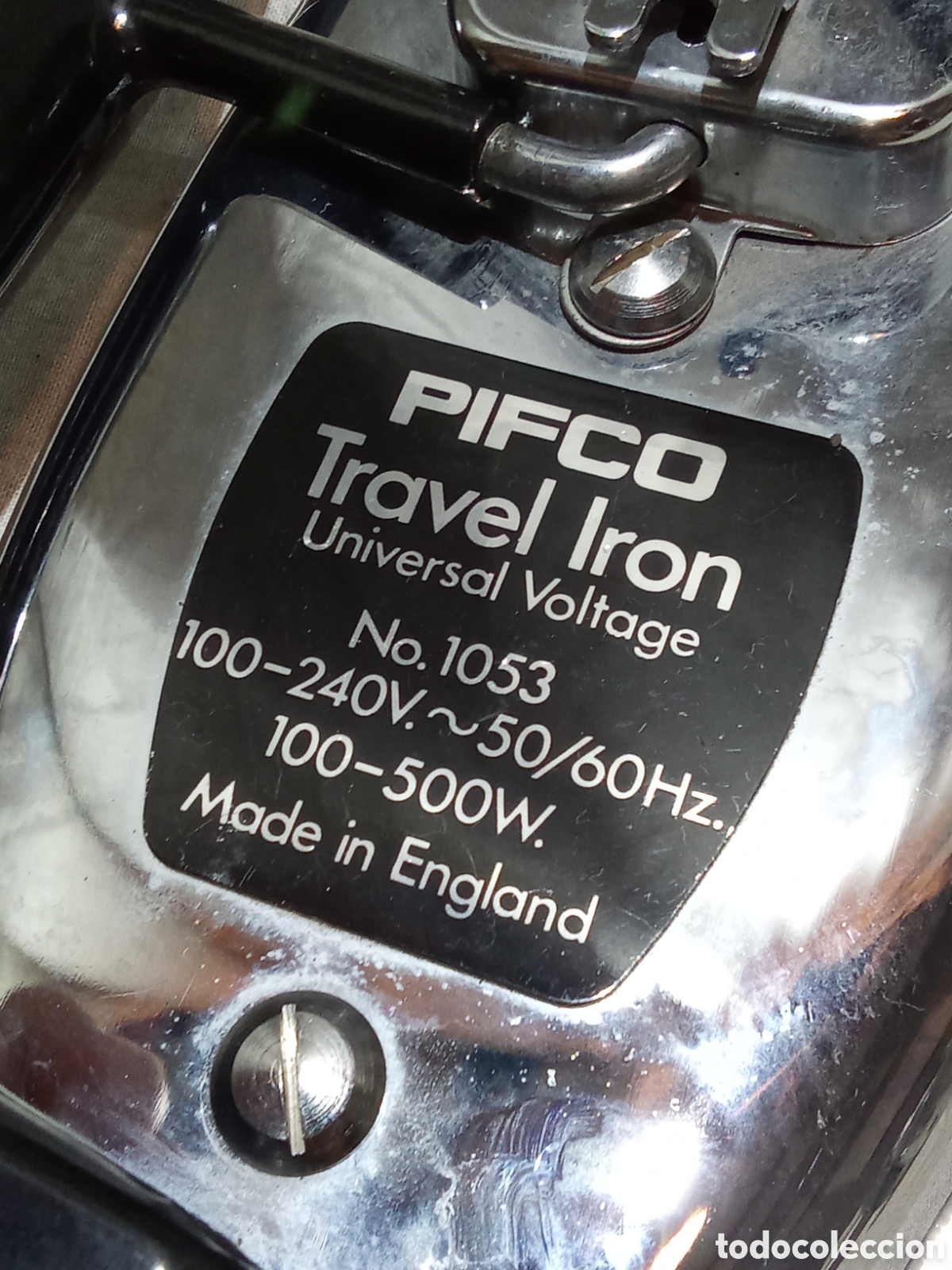 Antig&uuml;edades: PLANCHA PIFCO TRAVEL IRON - Foto 3