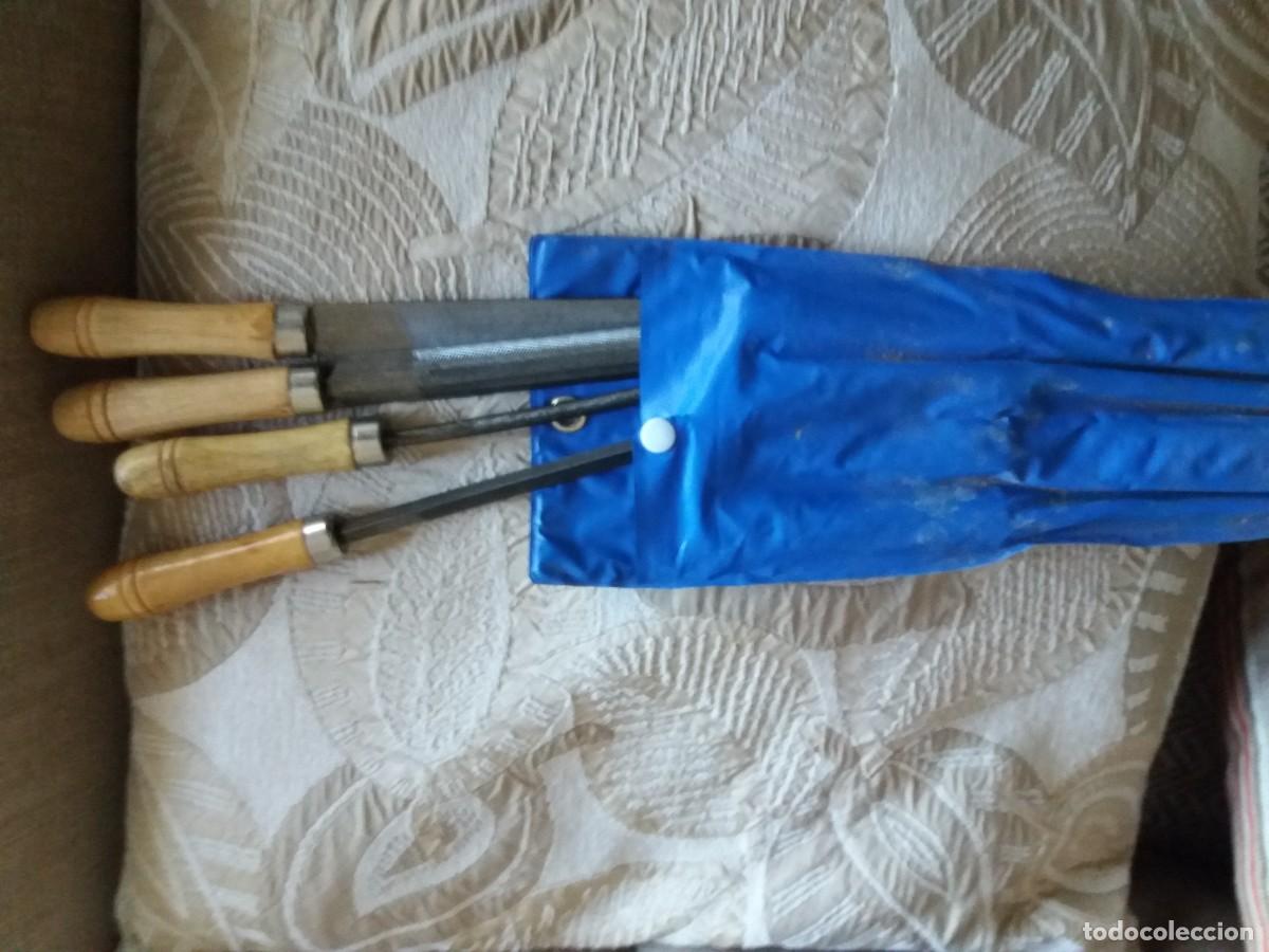 Antig&uuml;edades: JUEGO DE LIMAS PROFESIONAL - Foto 1