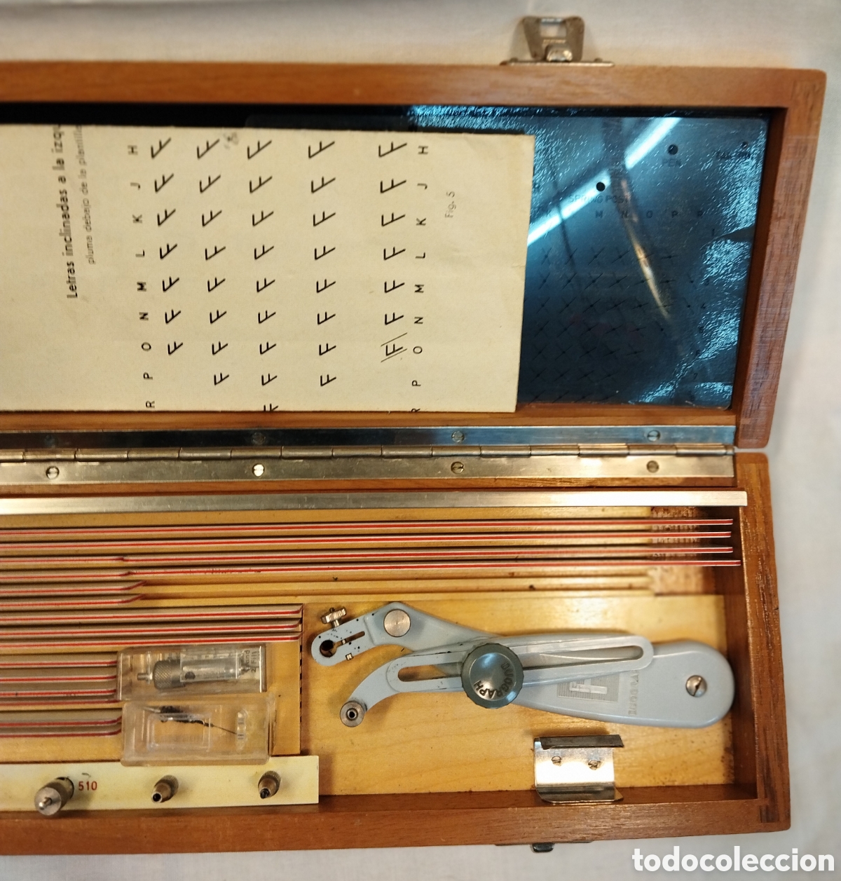 Antig&uuml;edades: DUOGRAPHO EN CAJA DE MADERA - Foto 10