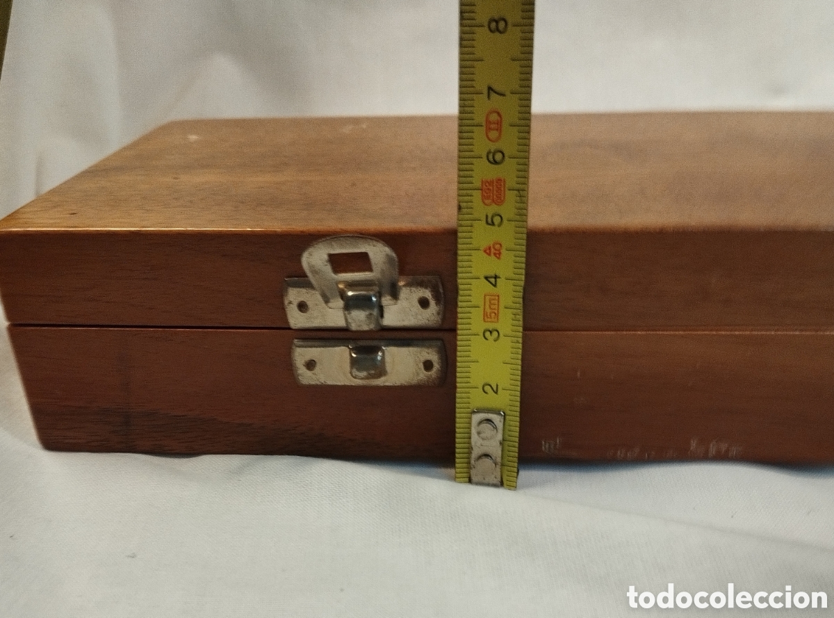 Antig&uuml;edades: DUOGRAPHO EN CAJA DE MADERA - Foto 12